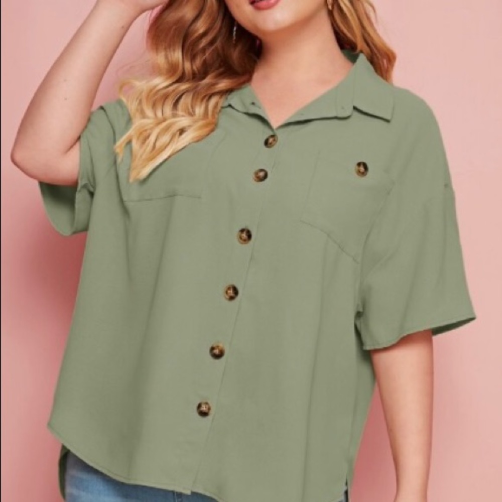 Button up shirt.